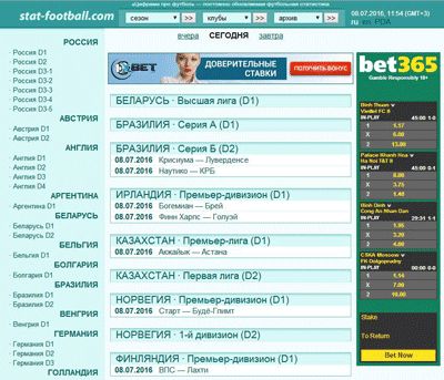 Главная страница sta-football.com