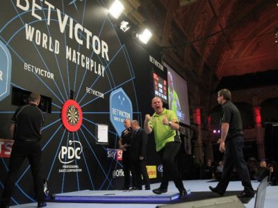 Удачный бросок на World Matchplay