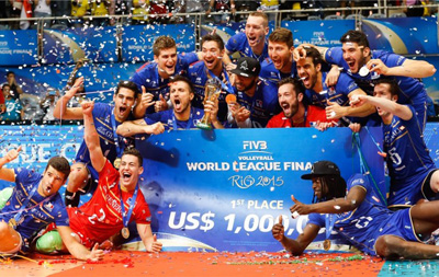 Франция - победитель Мировой лиги 2015